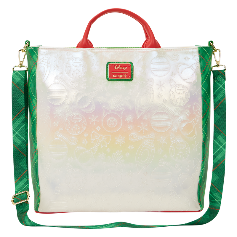 Loungefly 2025 lilo& Stitch Holiday Tote Pin Trader Crossbody Bag