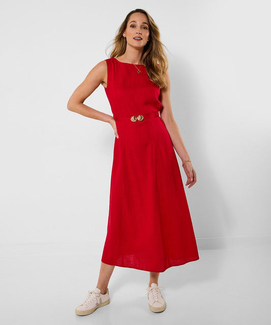 Joe browns ladies summer 2026 red linen dress