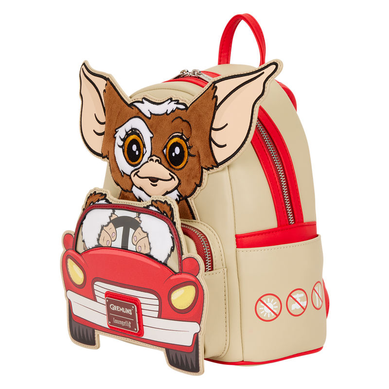 Loungefly 2025 Gremlins Gizmo Plush Light-Up Mini Backpack