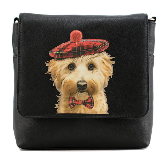 Mala Coco's Hat Crossbody Bag With Flap Black