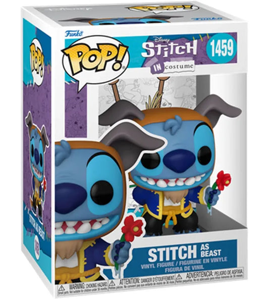 Disney Lilo & Stitch Stitch as Beast Funko Pop #1459
