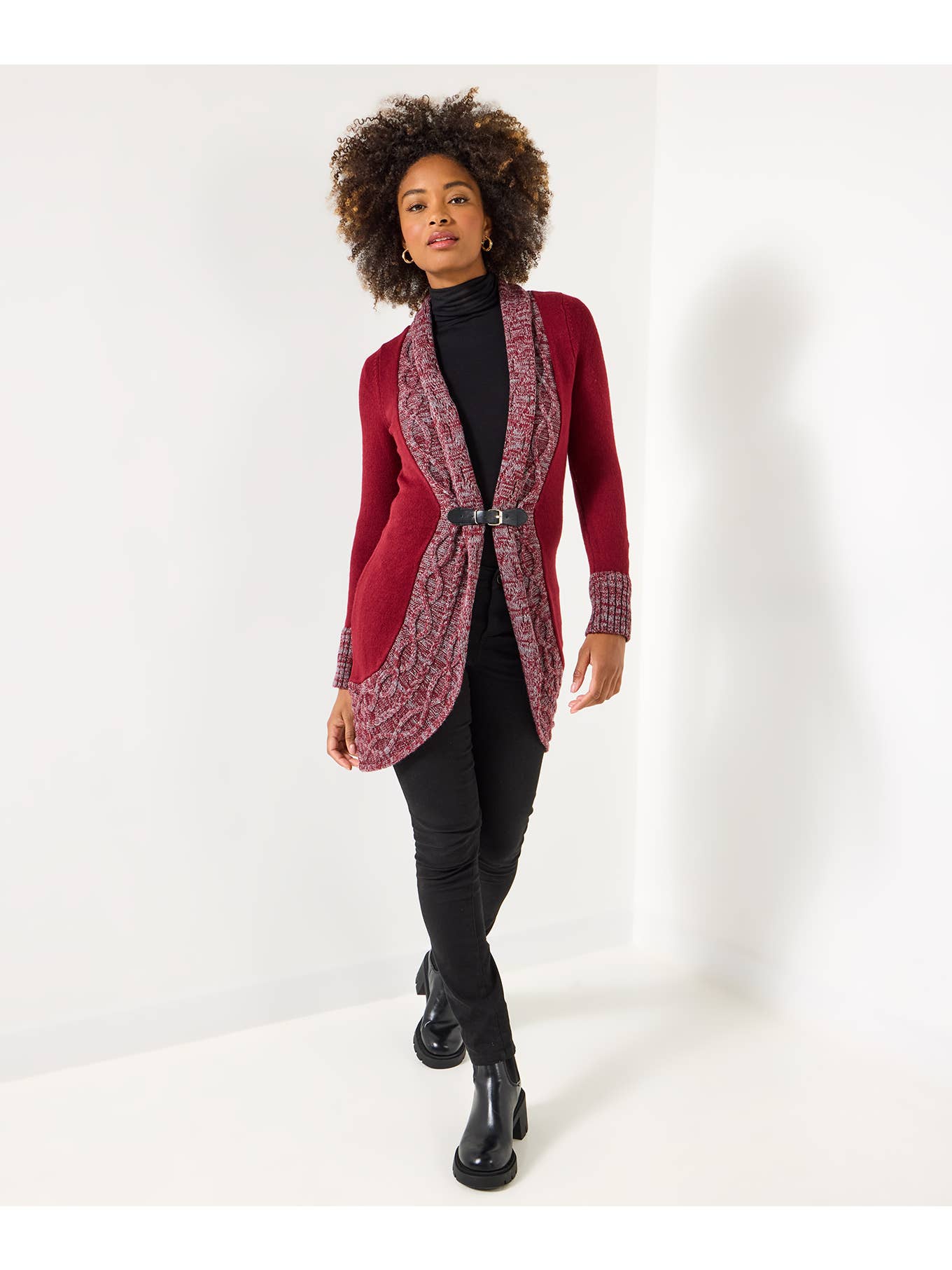 Joe browns Winter 2025 curiously cosy buckle cardigan £60 free uk postage