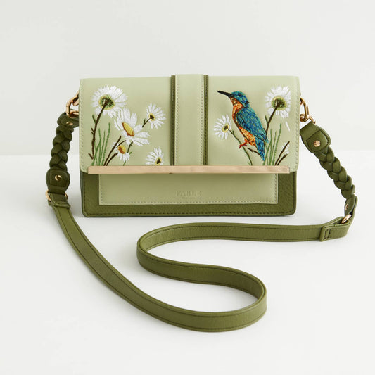 Fable kingfisher crossbody bag new collection free uk postage