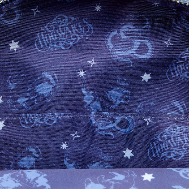 Loungefly 2025 Harry Potter Hogwarts Denim Mini Backpack