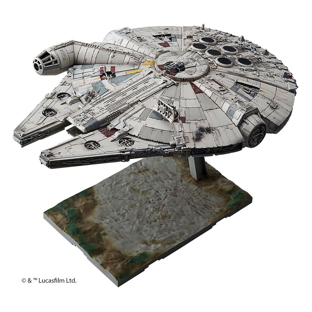 Star Wars millennium falcon model kit one only