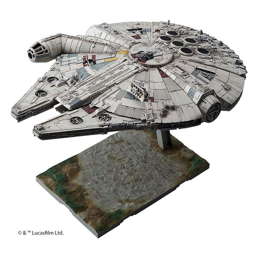 Star Wars millennium falcon model kit one only