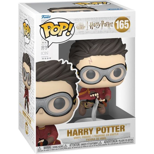 Pop! Harry Potter - Harry with Broom (Quidditch) 165 £13.99 plus postage