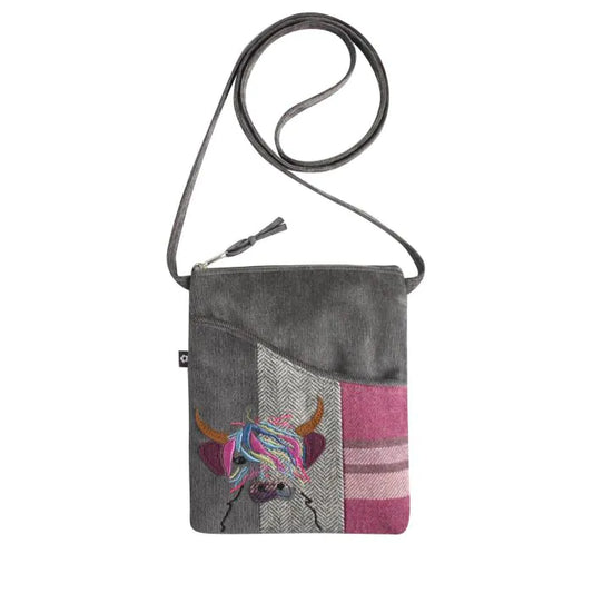 Earth squared sling bag cow