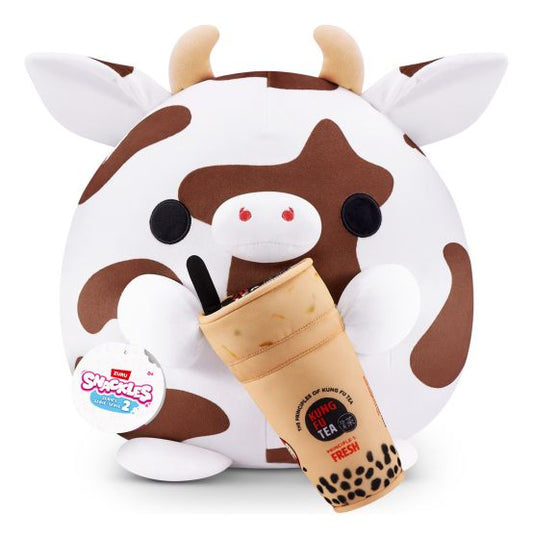 Snackles 14inch plushie cow and tea uk postage included