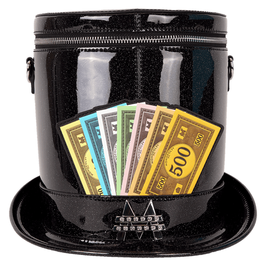 Loungefly 2025 MONOPOLY TOP HAT CROSSBODY BAG - HASBRO