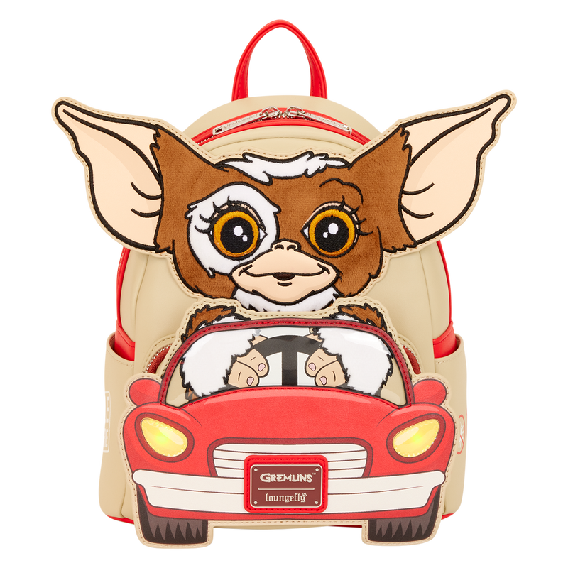 Loungefly 2025 Gremlins Gizmo Plush Light-Up Mini Backpack