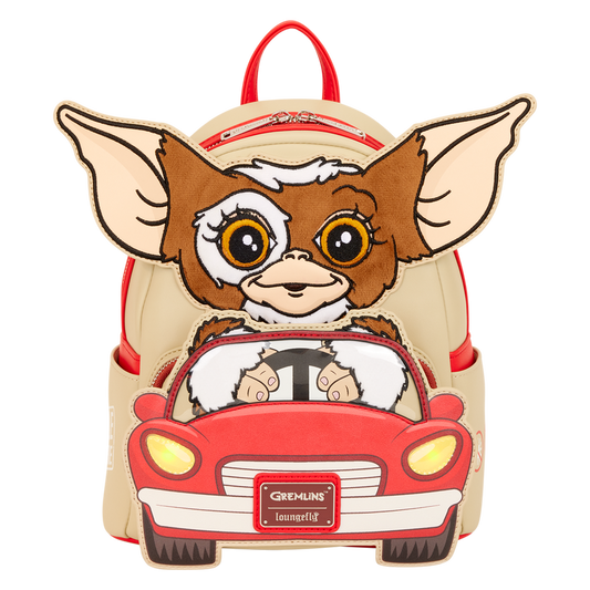 Loungefly 2025 Gremlins Gizmo Plush Light-Up Mini Backpack