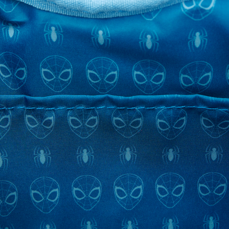 Loungefly 2025 Spider-Man Sherpa Heart Shaped Crossbody Bag