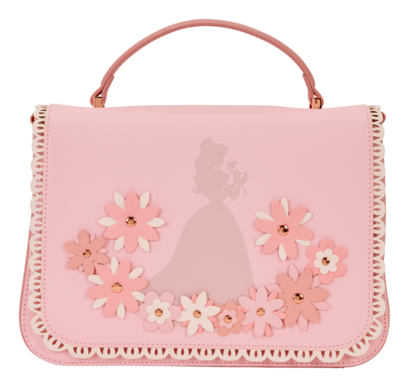Loungefly Disney princess stained glass crossbody bag
