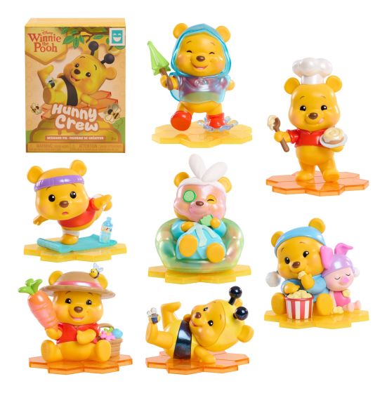 Winnie the Pooh toy figures 7 to collect £9.99 each plus postage