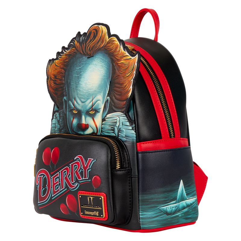 Loungefly 2025 IT Pennywise Cosplay Light-Up Mini Backpack
