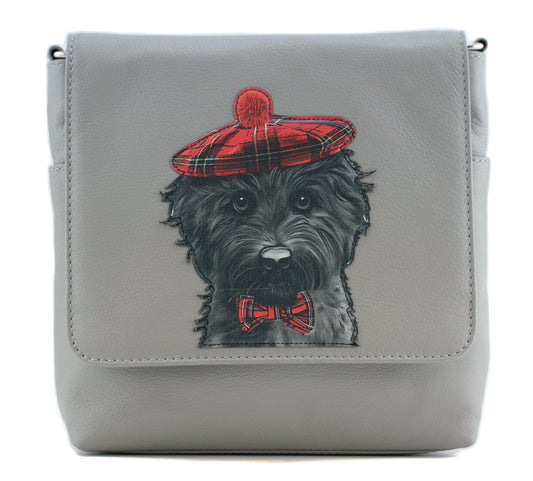 Mala Coco's Hat Crossbody Bag With Flap Grey