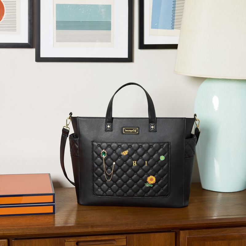 Loungefly 2025 The Mo Convertible Backpack & Tote Bag black