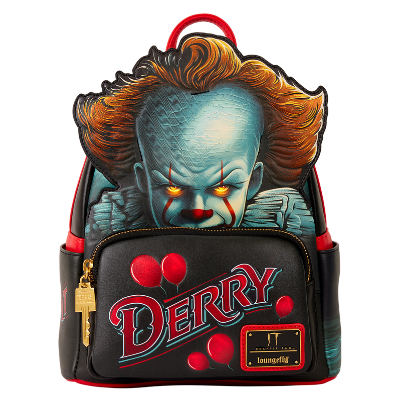 Loungefly 2025 IT Pennywise Cosplay Light-Up Mini Backpack