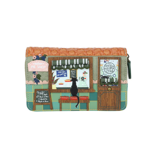 Vendula london 2025 Pie shop Medium Ziparound Wallet due end August