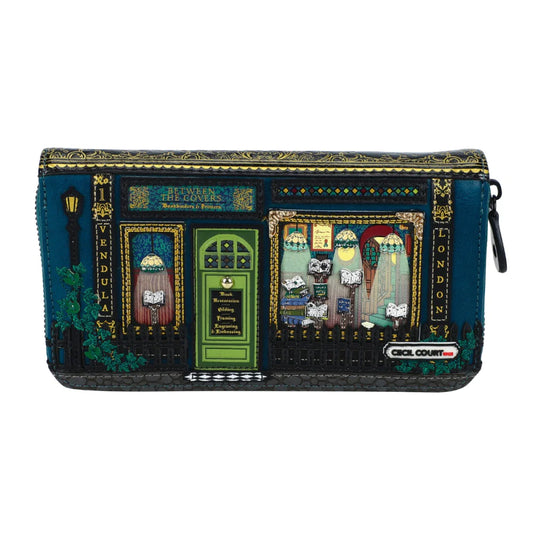 Vendula london 2025 between the covers bookbinder large zip purse