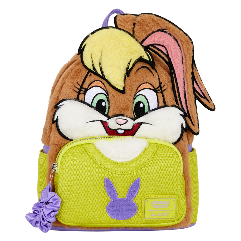 Loungefly 2025 Looney Tunes Lola Bunny Plush Cosplay Mini Backpack