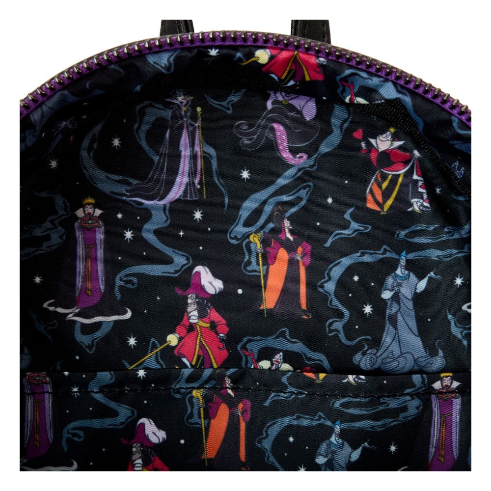 Loungefly 2025 iridescent Disney  villains backpack