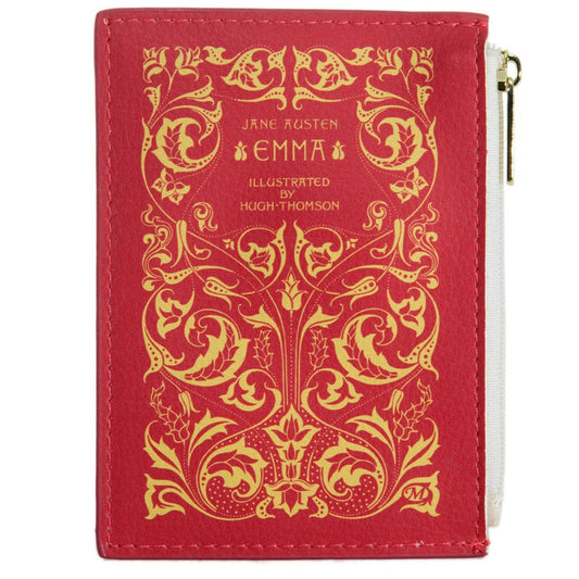 Well Read Company Emma zip top purse