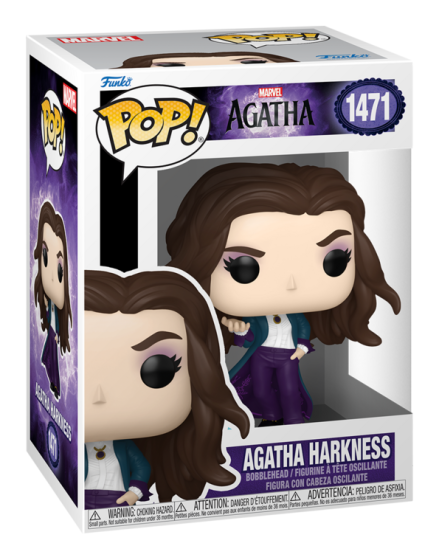 Funko pop Wednesday Addams Agatha harkness