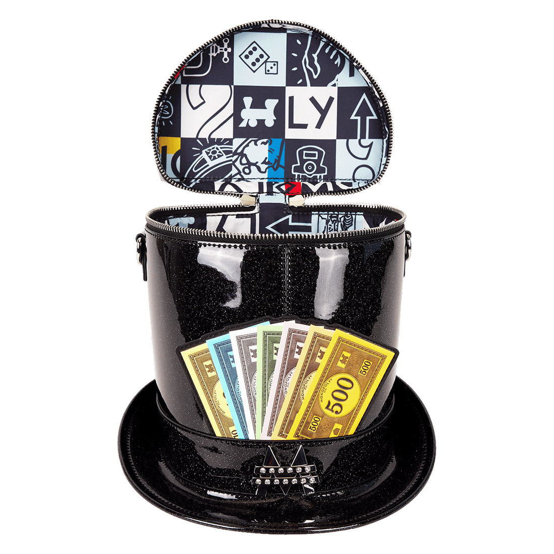 Loungefly 2025 MONOPOLY TOP HAT CROSSBODY BAG - HASBRO