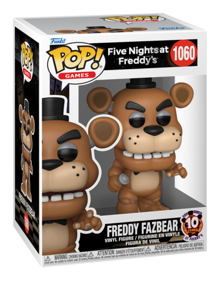 Pop! Vinyl - FNAF 10th Ann - Freddy