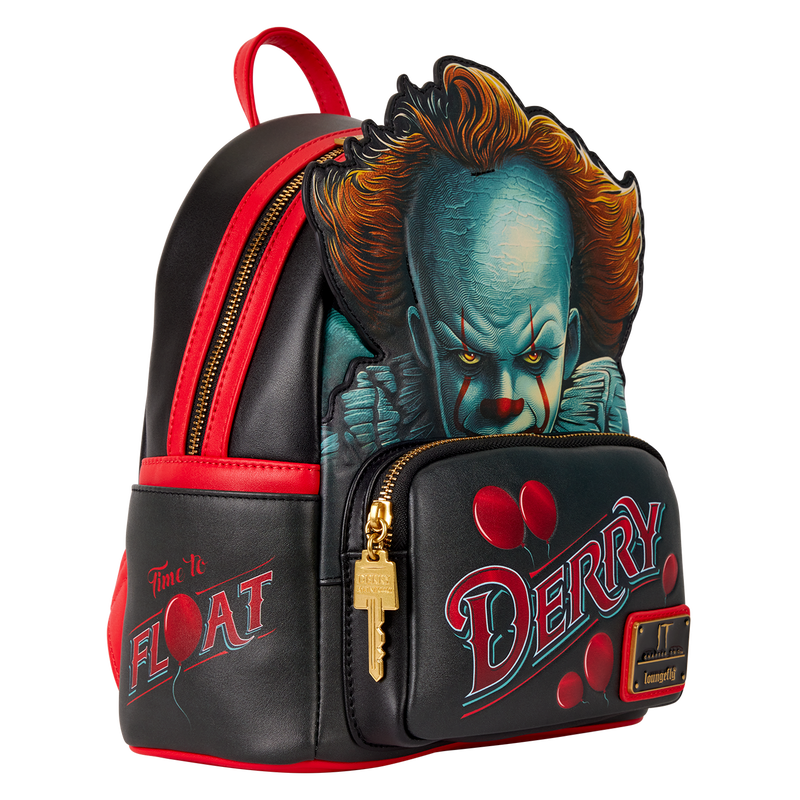 Loungefly 2025 IT Pennywise Cosplay Light-Up Mini Backpack