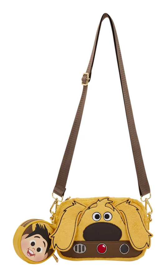 Loungefly 2026 - Disney Pixar Up Dug Sling Crossbody Bag with Coin Bag