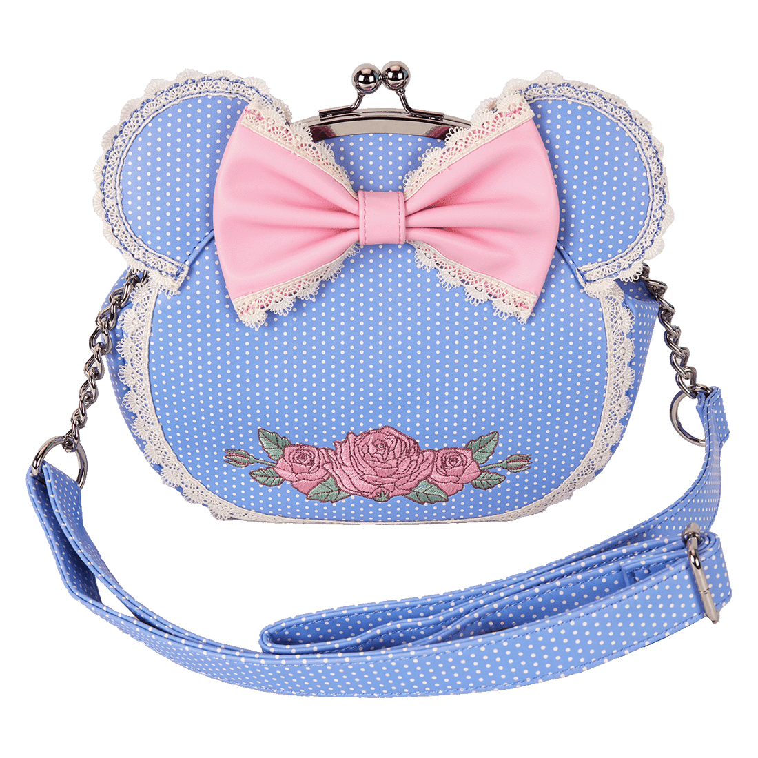 Loungefly sale 2025 minnie floral kiss lock was £70 now £45
