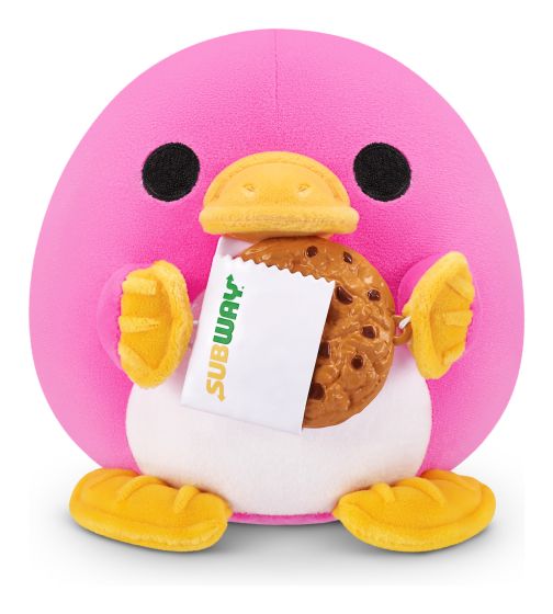 Snackles 14inch plushie Platypus and subway cookie