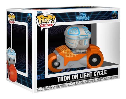 Funko pop Tron on Light Cycle free uk postage 134