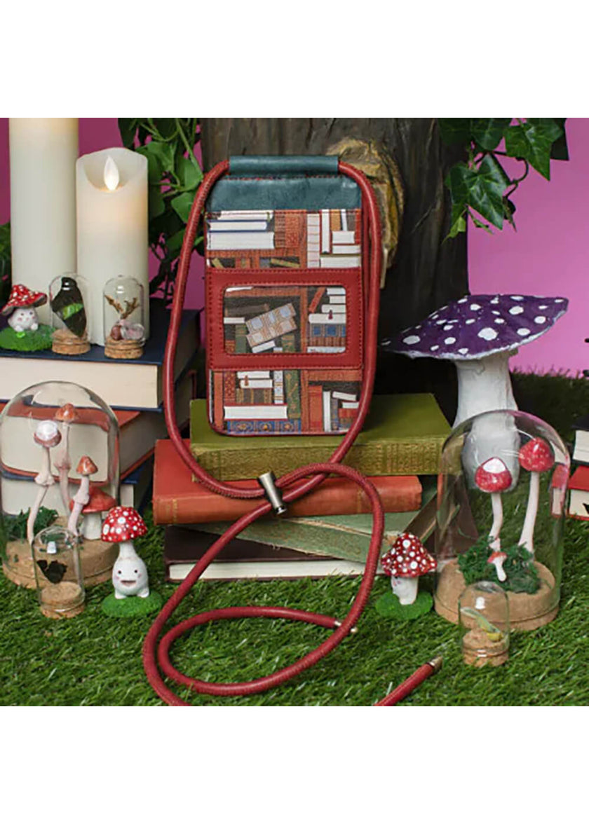 The Vendula London Bookshelf Boulevard Evie Phone Pouch