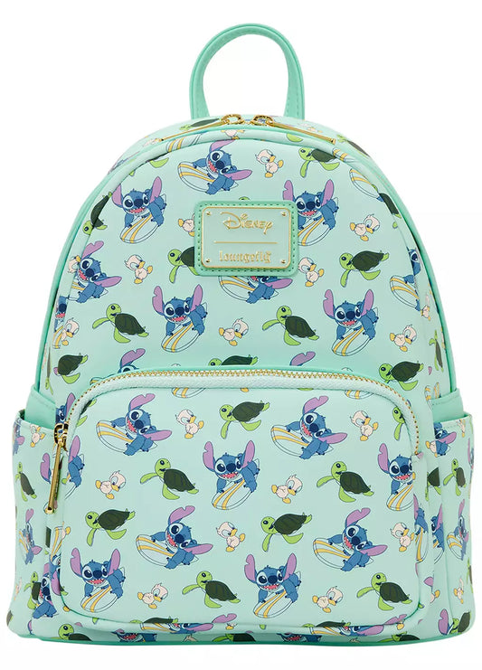 Loungefly 2026 lilo and stitch and duck backpack new in