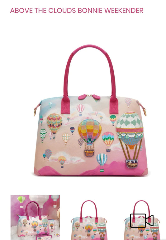 Vendula london 2026 above the clouds weekend bag