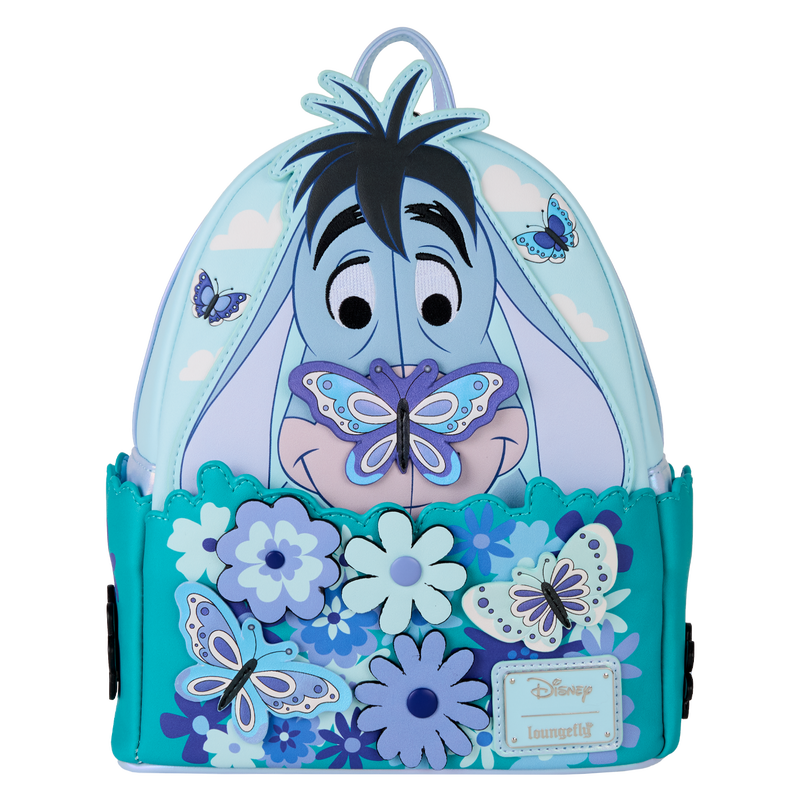 Loungefly 2025 Winnie The Pooh Floral Eeyore Cosplay Mini Backpack