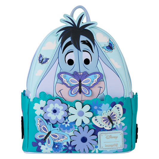 Loungefly 2025 Winnie The Pooh Floral Eeyore Cosplay Mini Backpack