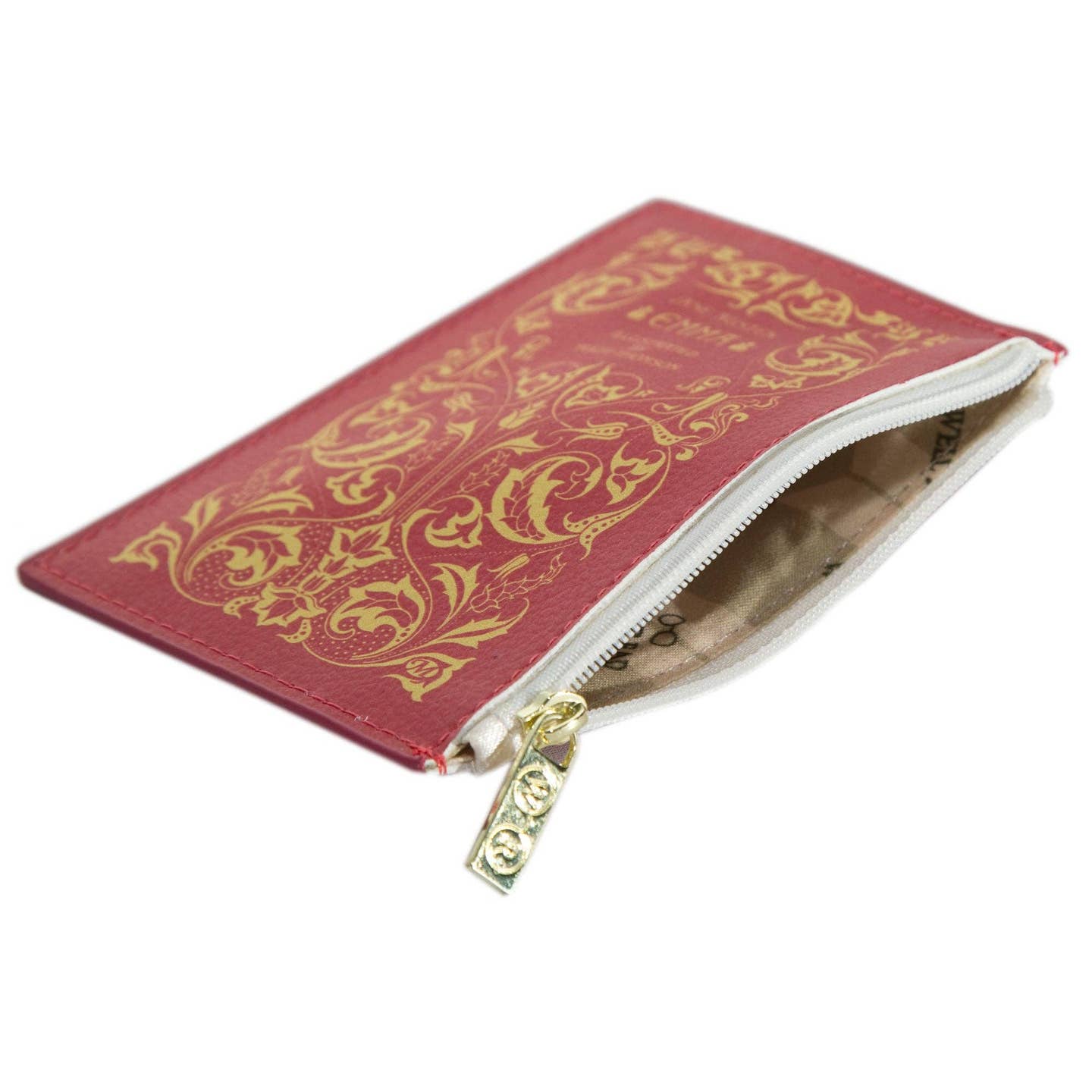 Well Read Company Emma zip top purse