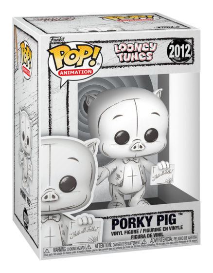Pop! Vinyl - Looney Tunes - Porky Pig (Sketched)