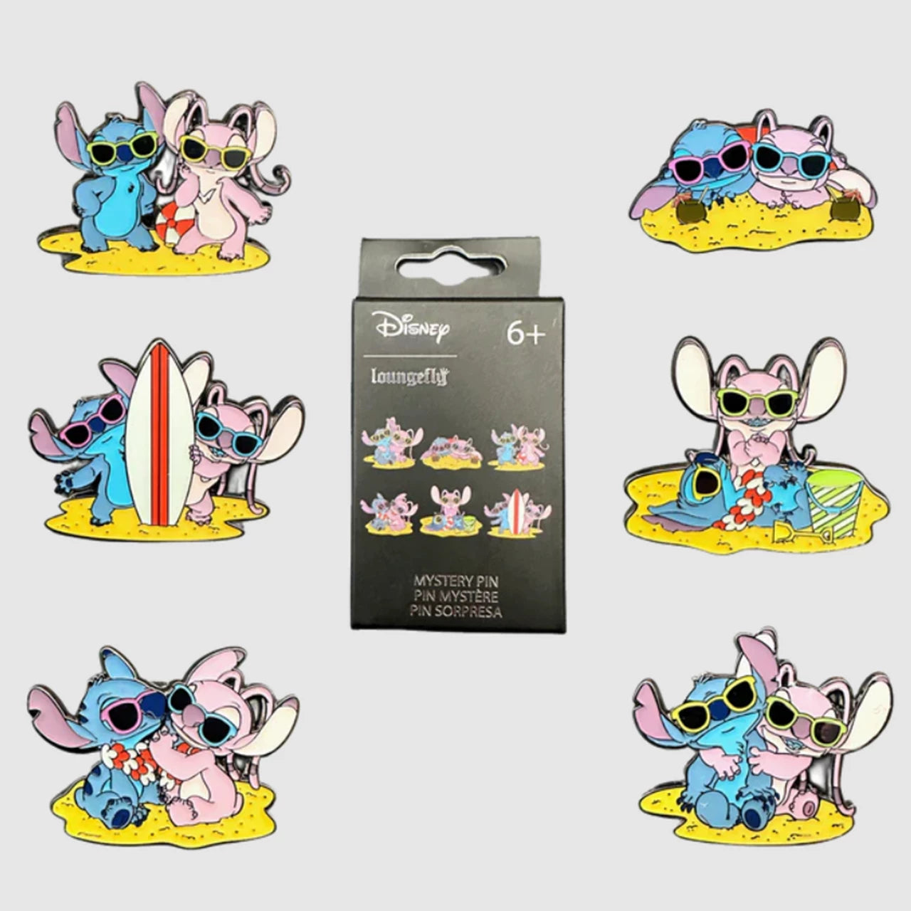 Loungefly pin blind enamel stitch beach sale