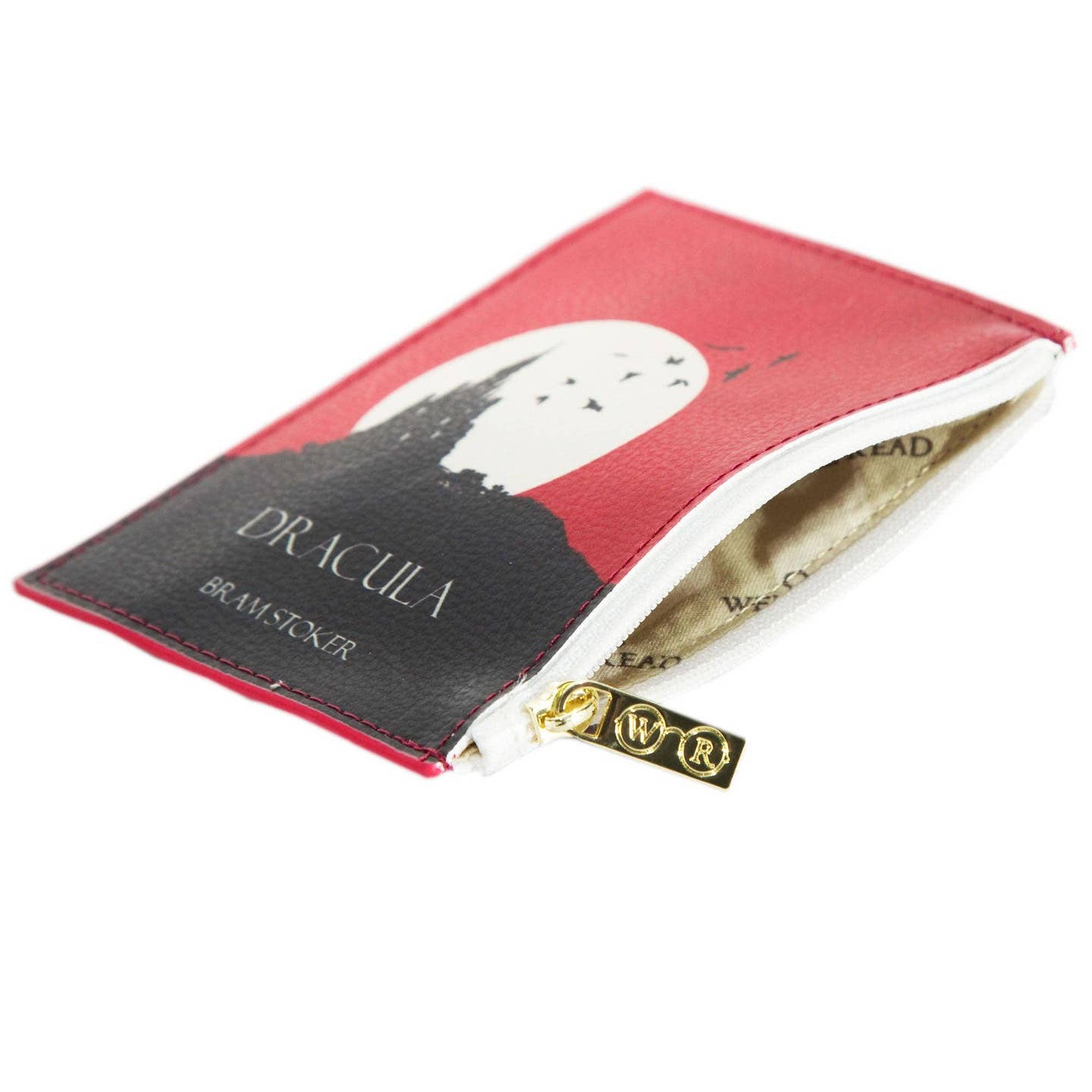 Well Read Company dracula zip top purse