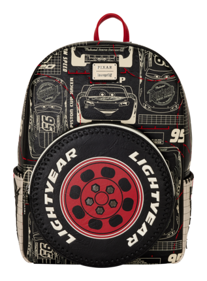 Loungefly - Pixar Cars Full Size Backpack new in free uk postage