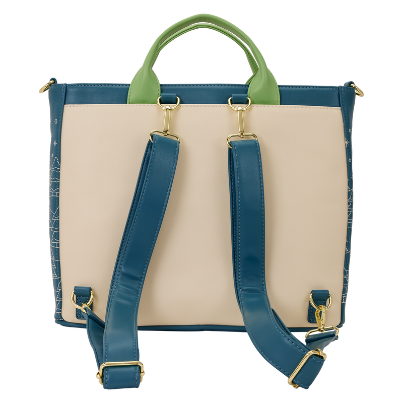 Loungefly 2025 Mickey & Friends Holiday Convertible Backpack & Tote Crossbody Bag