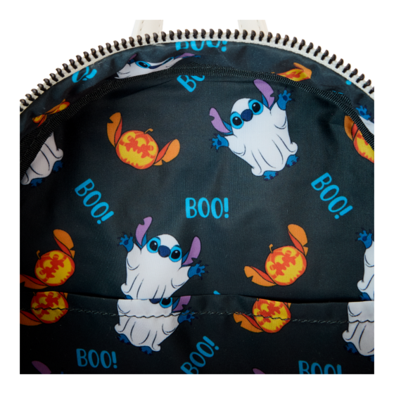 Loungefly - Stitch Ghost Cosplay Mini Backpack glows in the dark