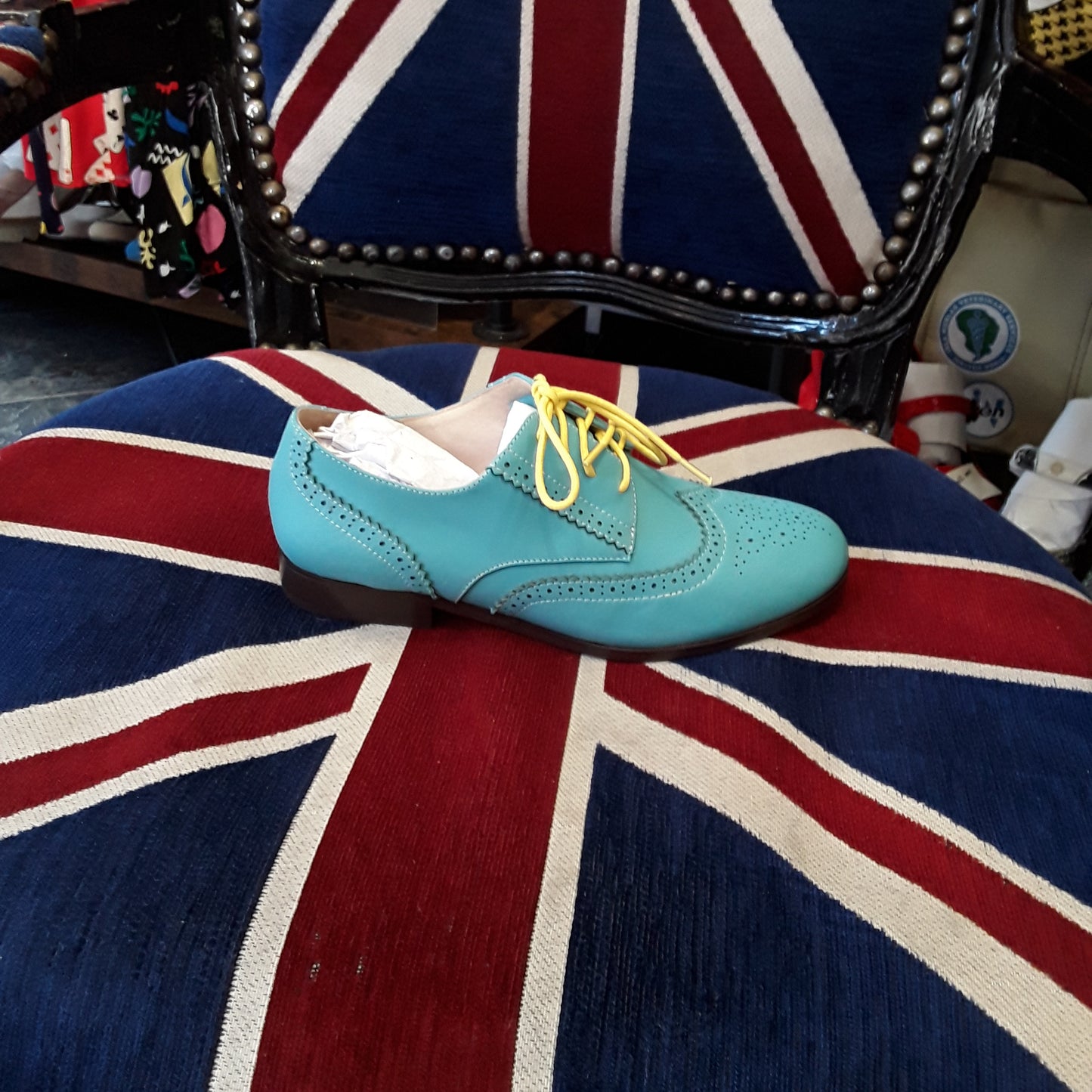 Yull bubblegum brouges size 4,8 now £55 small fitting sale