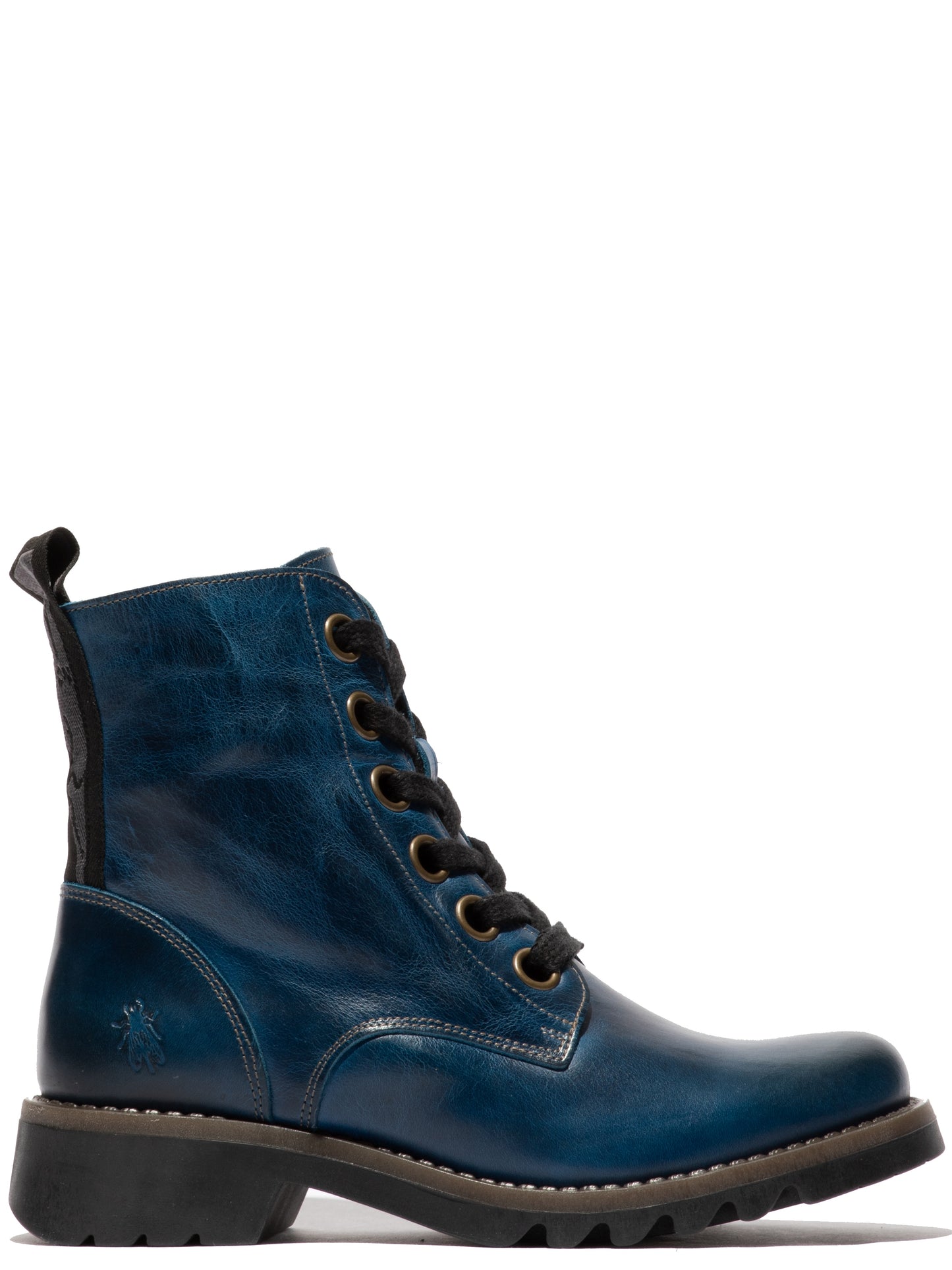 fly london ragi blue boots size 3 now £85 sale